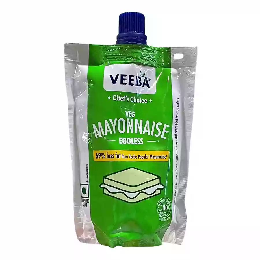 Veeba Eggless Veg Mayonnaise 100 Gm Pouch