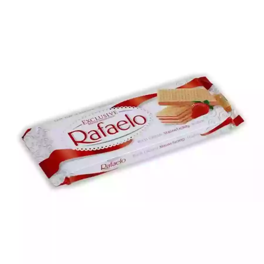 Rafaelo Rich Cream Strawberry Wafer 150G Imp