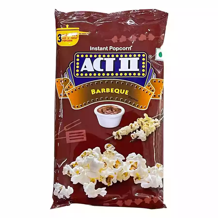 Act Ii Barbeque Popcorn 50G
