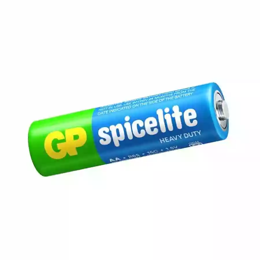 Gp Spicelite Heavy Duty Aa R6S 1.5 V Battery