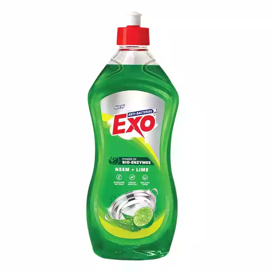 Exo Anti-Bacterial Neem + Lime Dish Wash Liquid 750 Ml Btl