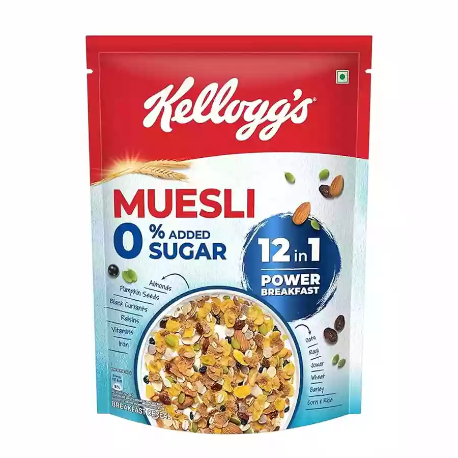 Kelloggs Muselli Zero Added Sugar 400G