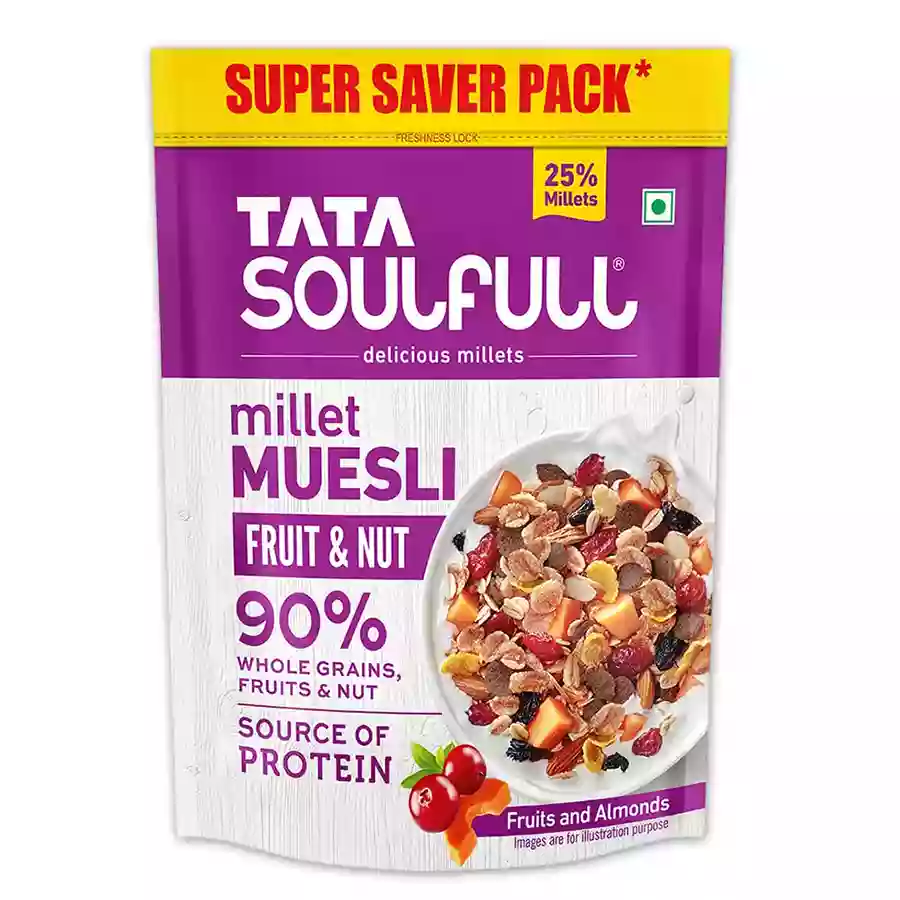 Tata Soulfull Millet Muesli Fruit & Nut 1Kg