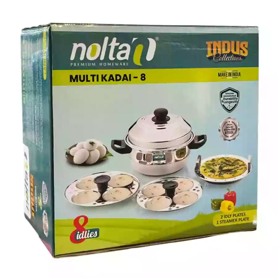Nolta Premium Ss Multi Kadai 8