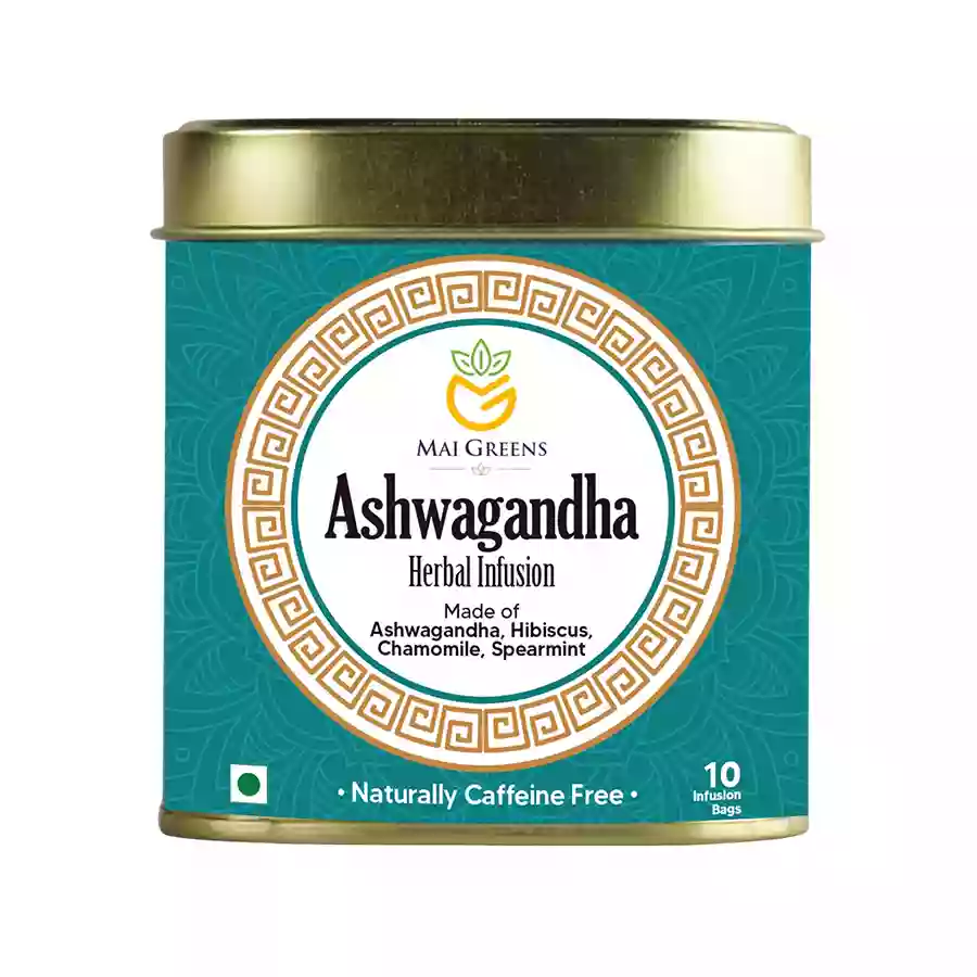 Mai Greens Ashwagandha Tea (10Bags/Bottle)