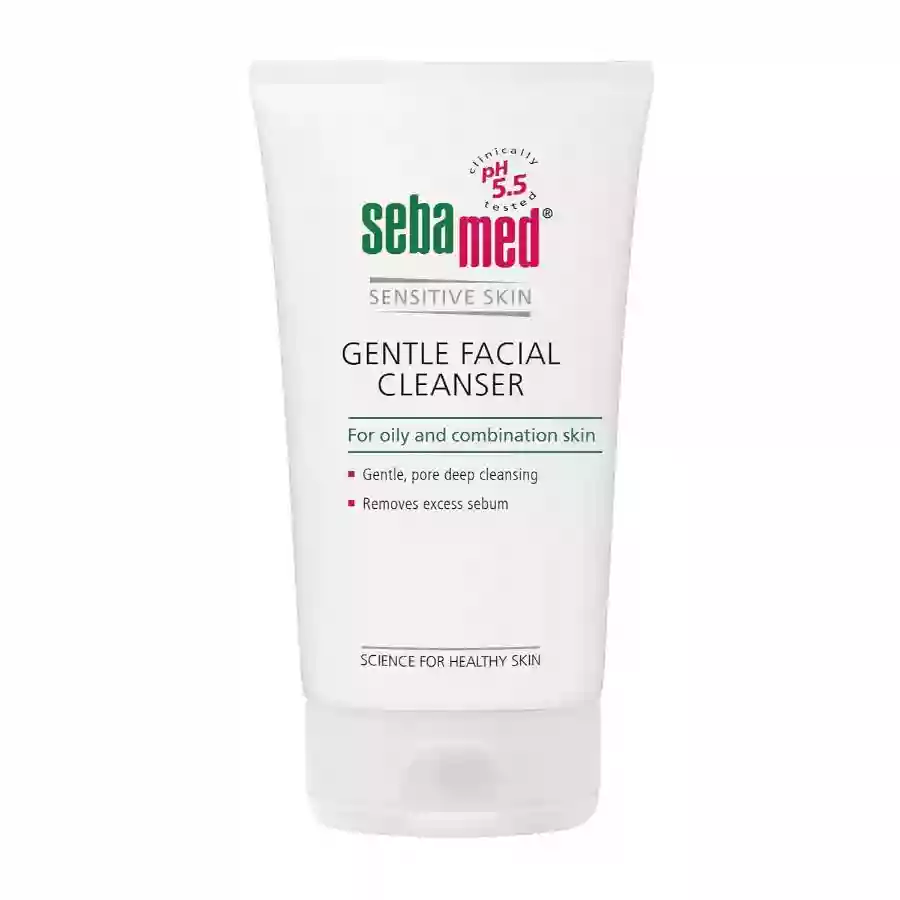 Seba Med Gentle Facial Cleanser Oily Skin 150 Ml