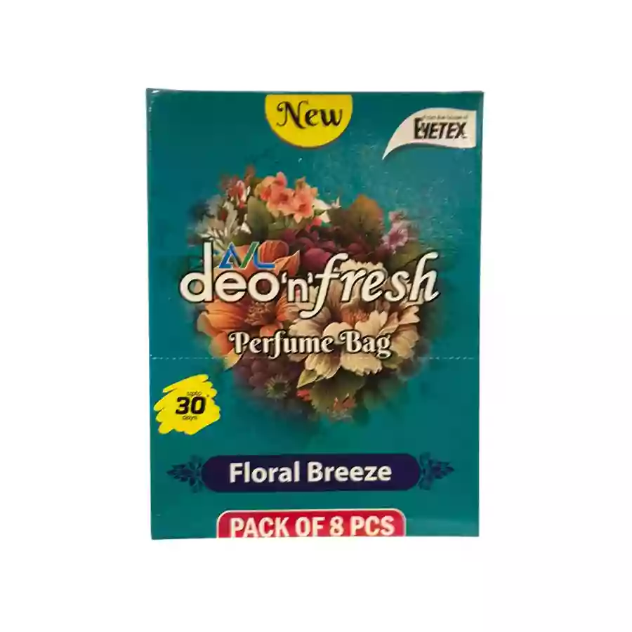 Dazller Deo N Fresh Perfume Bag Floral Breeze 10Gm*8N