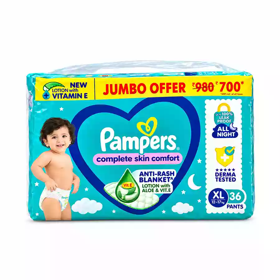 Pampers Baby All-Round Protection Xl 12-17Kg 36Pants